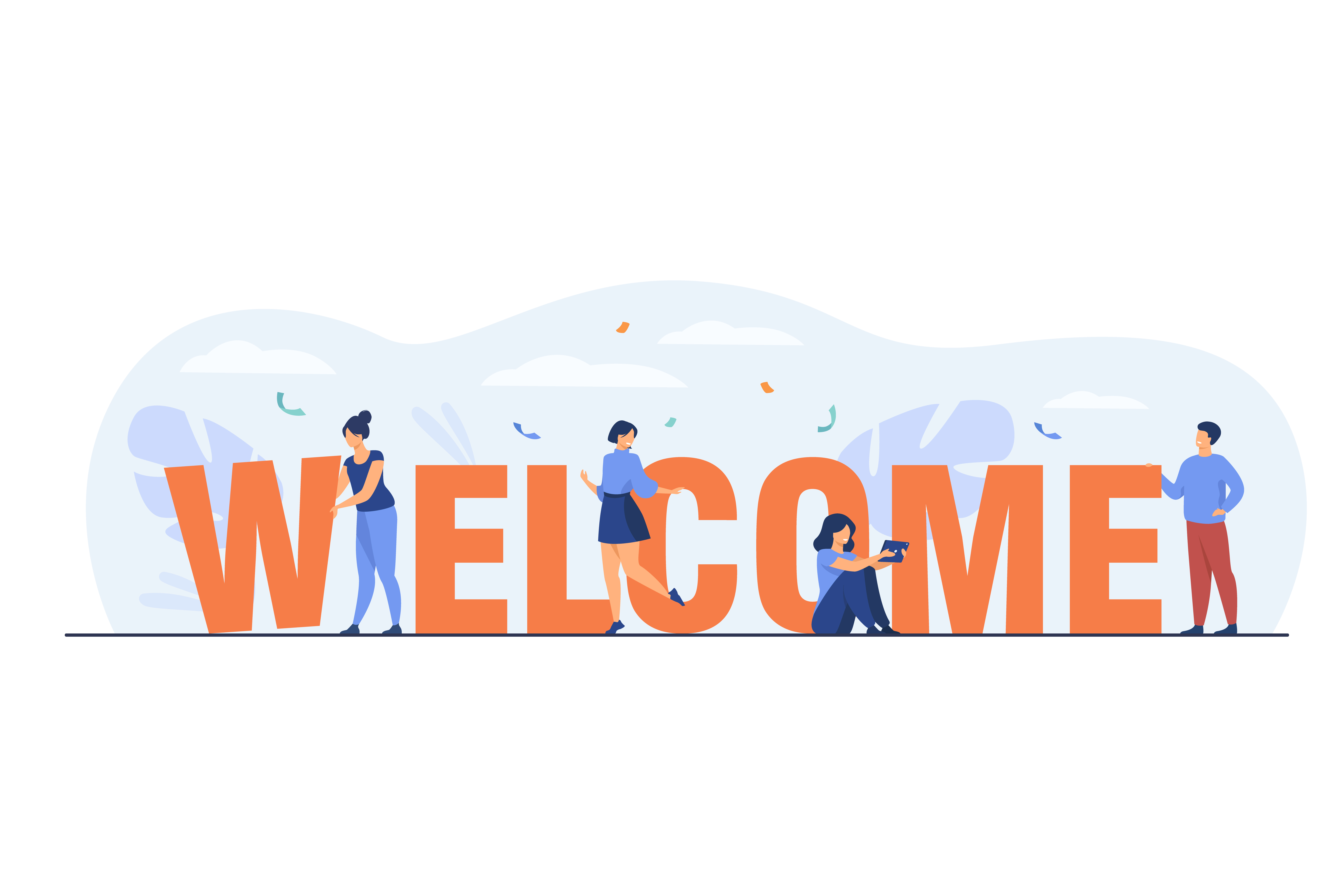 Welcome Illustration